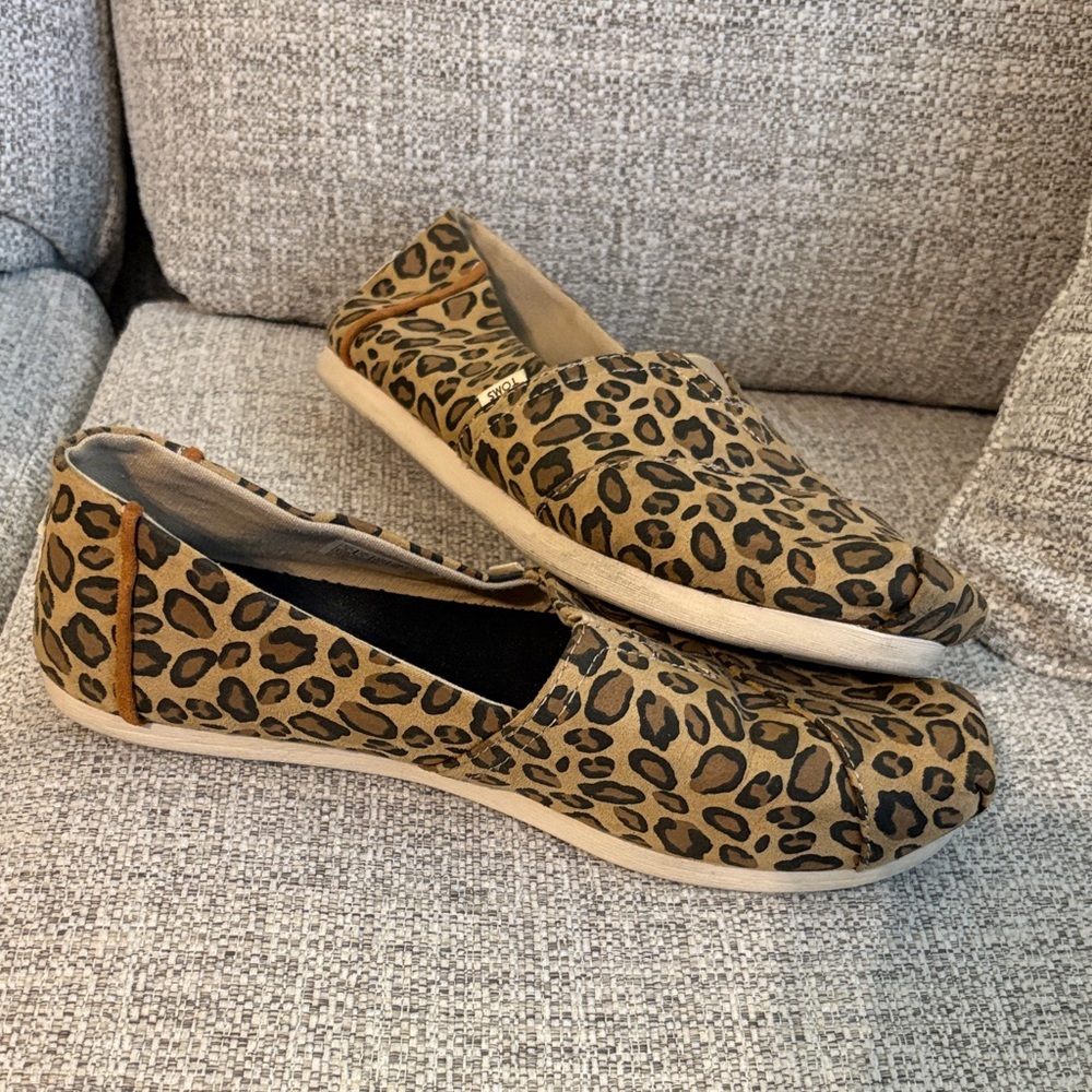 Leopard Print Slip-On Classic Tom Shoe